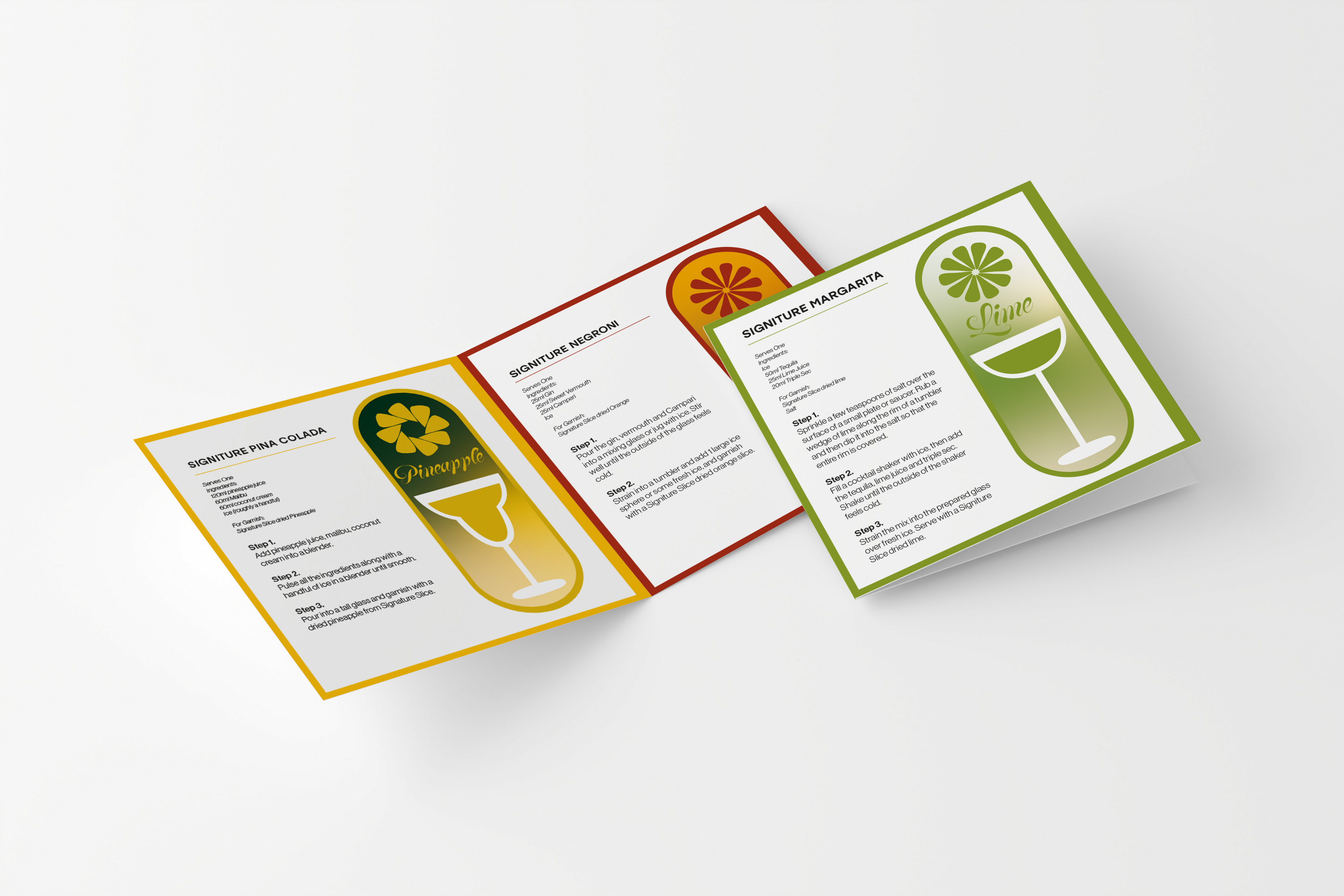 A vintage wooden desk with a mirror in the corner of a room with patterned wallpaper.